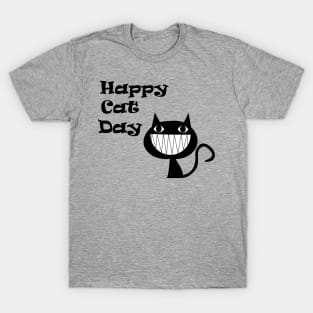HAPPY CAT DAY INTERNATIONAL CAT DAY T-Shirt